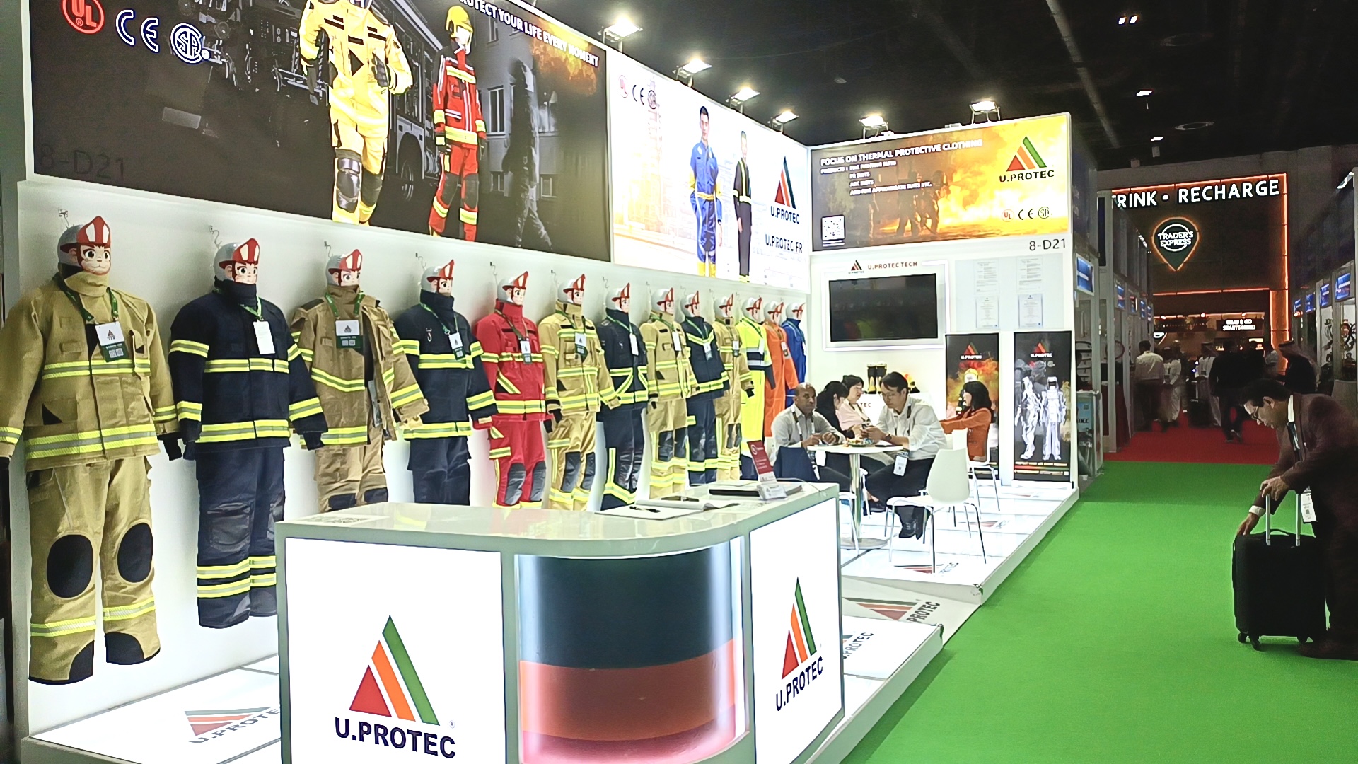U.PROTEC participated in the 2024 Middle East (Dubai) International Fire Equipment and Emergency Rescue Exhibition